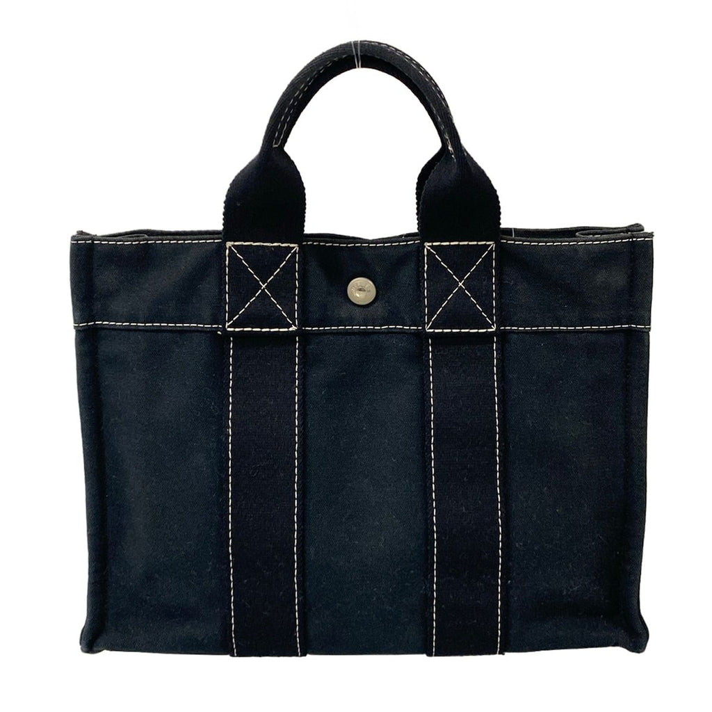Hermes Tote Bag Sac Deauville PM Black