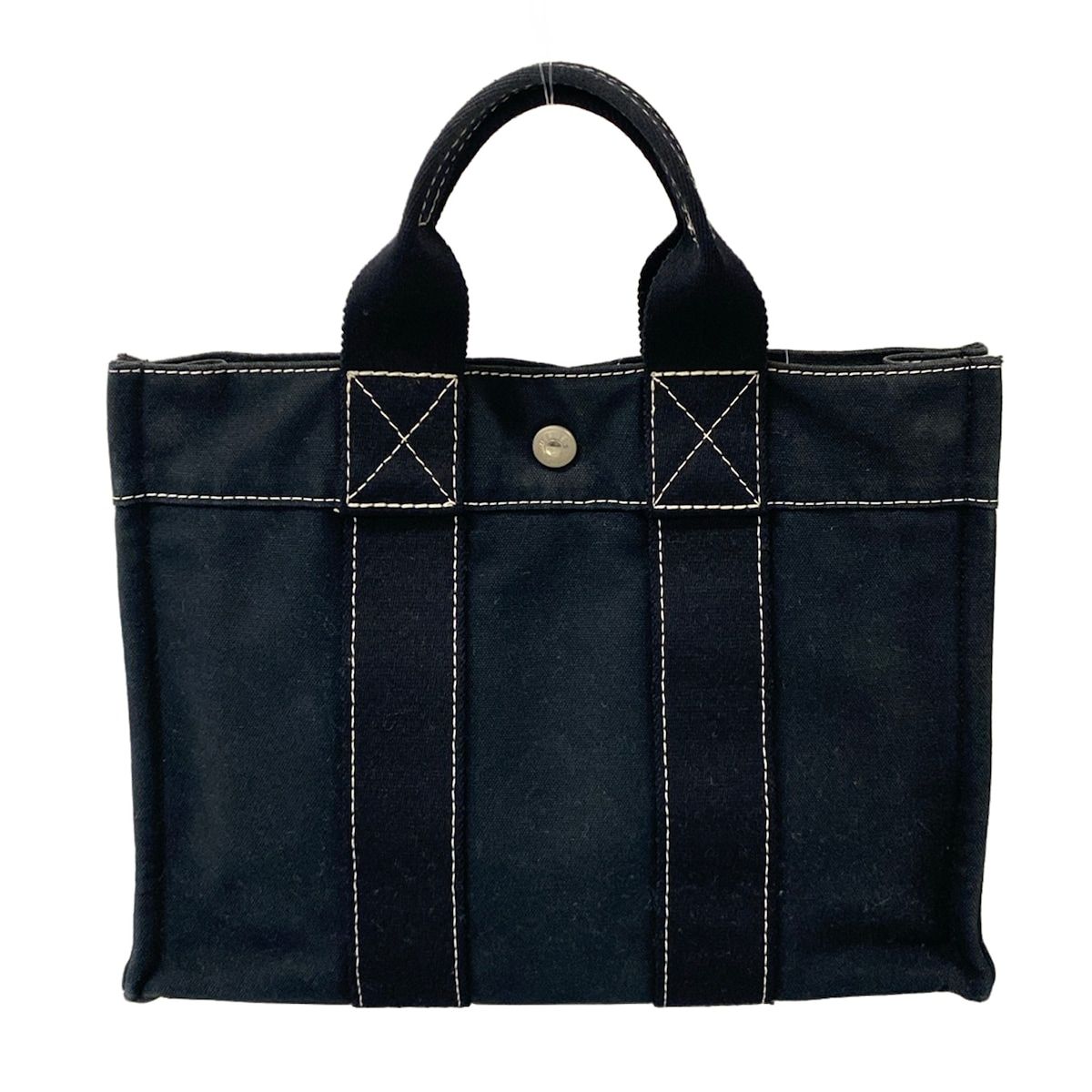Hermes Tote Bag Sac Deauville PM Black