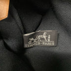 Hermes Tote Bag Sac Deauville PM Black — view 8