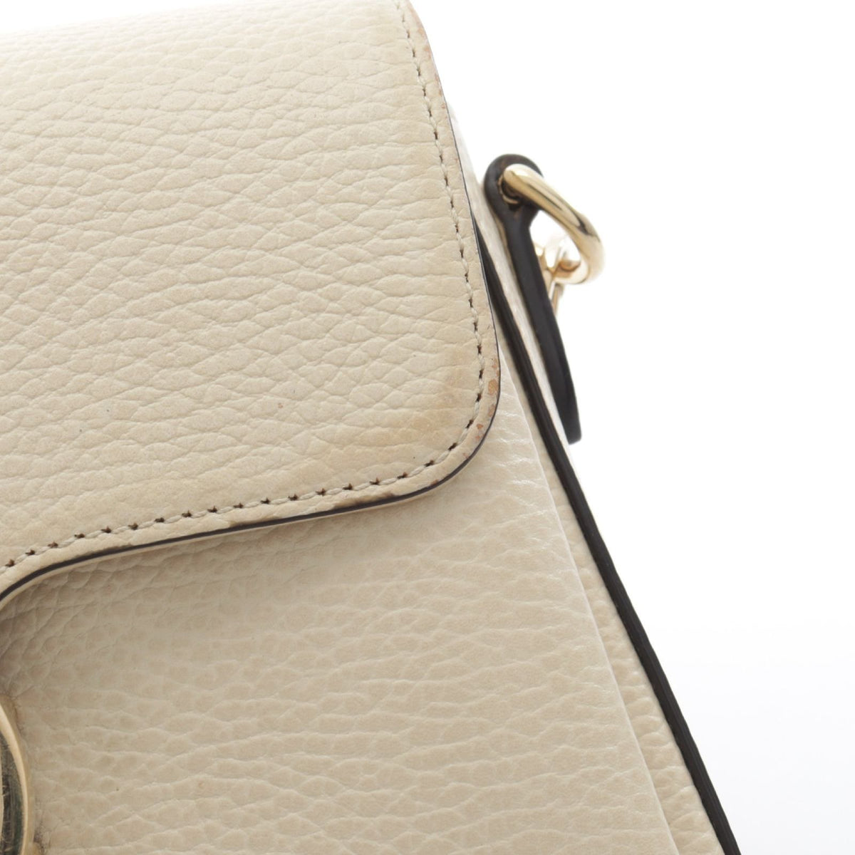 Gucci Shoulder Bag Interlocking G Leather Chain — view 5