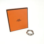 Hermes Chaine D'ancre Legato Silver Brass Scarf Ring — view 6