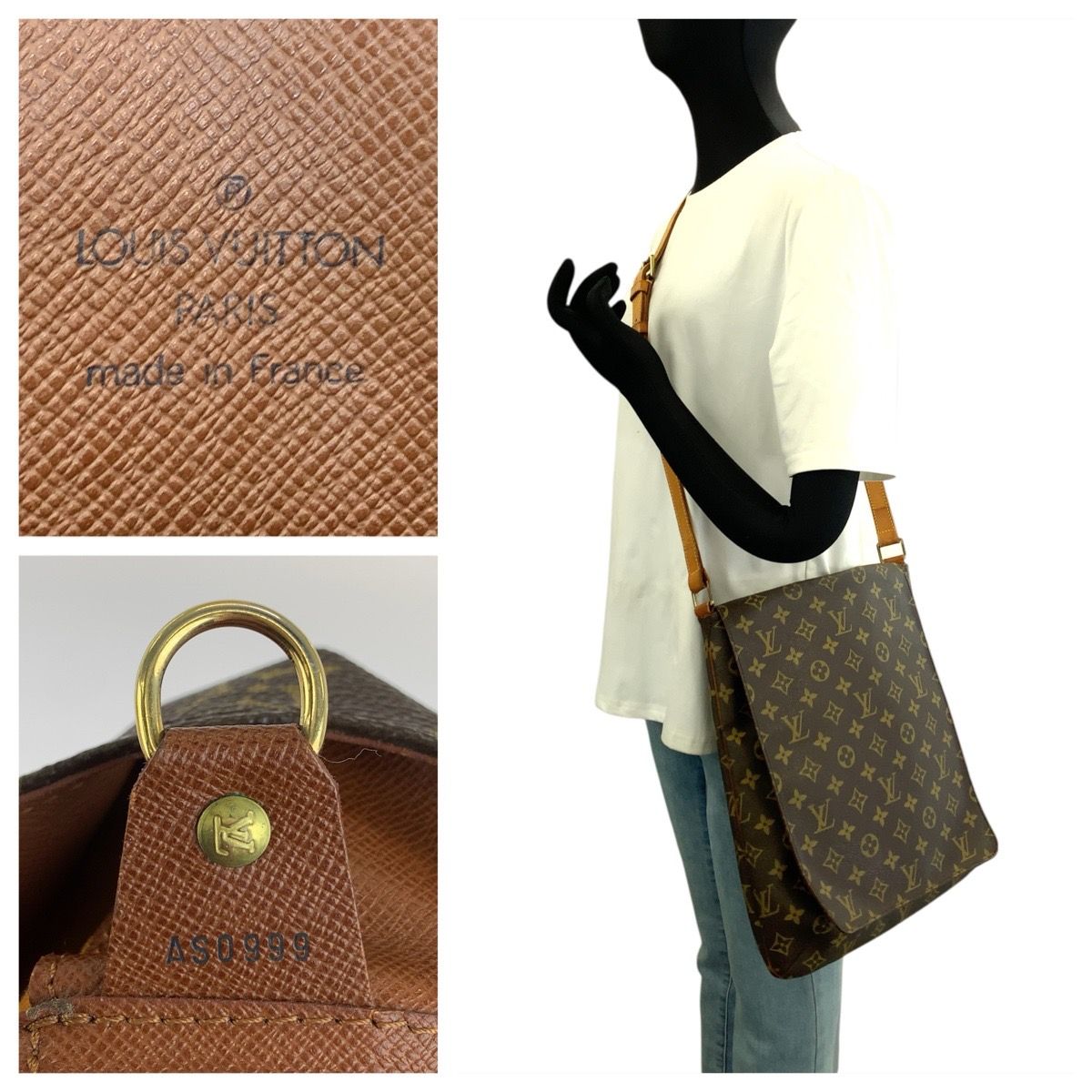 Louis Vuitton Monogram Musette Brown — view 4