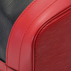 Louis Vuitton Noe Epi Bicolor Noir Castilian Red Shoulder Bag — view 5