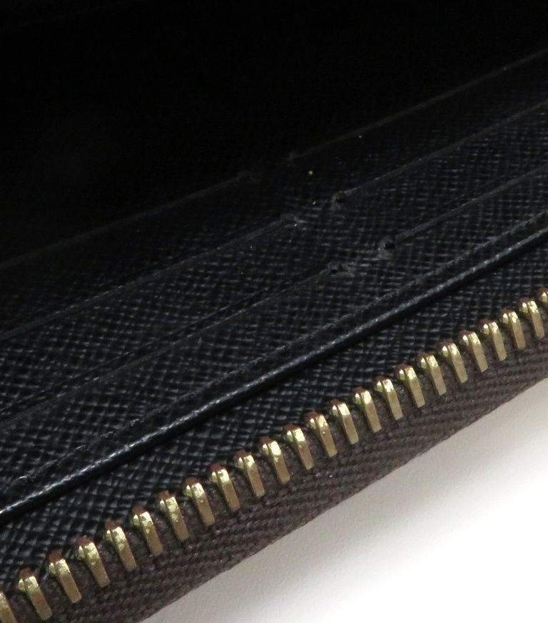 Louis Vuitton Zippy Wallet Monogram Giant Reverse Long Canvas Brown — view 6