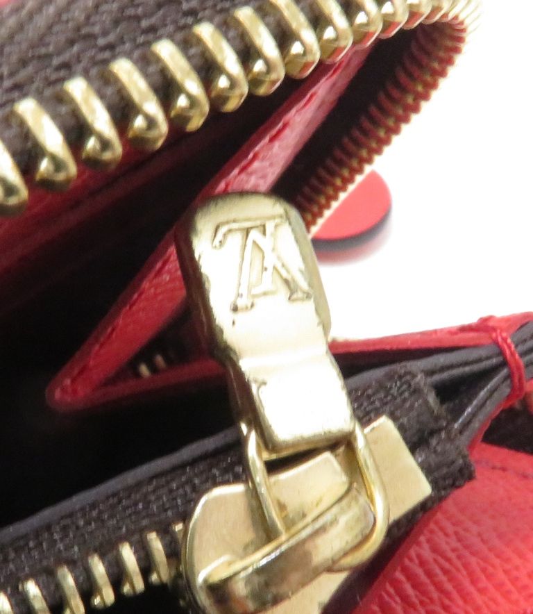 Louis Vuitton Portefeuille Clemence Flower Charm Monogram Coquelicot Wallet — view 5