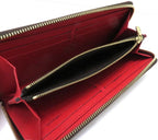 Louis Vuitton Portefeuille Clemence Flower Charm Monogram Coquelicot Wallet — view 4