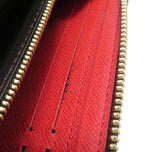Louis Vuitton Portefeuille Clemence Flower Charm Monogram Coquelicot Wallet — view 7