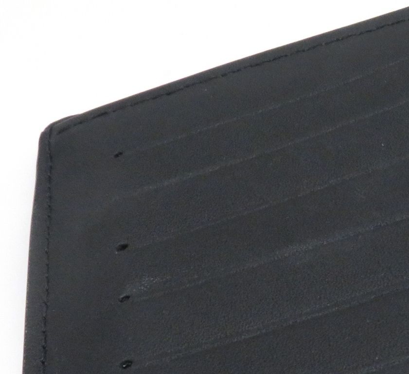 Louis Vuitton Portefeuille Brazza Monogram Taurillon Noir Wallet Leather Stamp — view 5