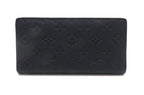 Louis Vuitton Portefeuille Brazza Monogram Taurillon Noir Wallet Leather Stamp — view 3