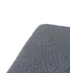 Louis Vuitton Portefeuille Brazza Monogram Taurillon Noir Wallet Leather Stamp — view 8