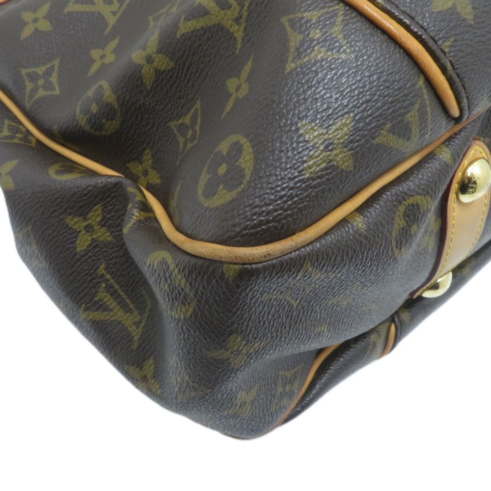 Louis Vuitton Galleria PM Monogram Shoulder Bag Canvas Brown — view 5