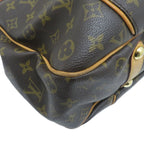 Louis Vuitton Galleria PM Monogram Shoulder Bag Canvas Brown — view 5