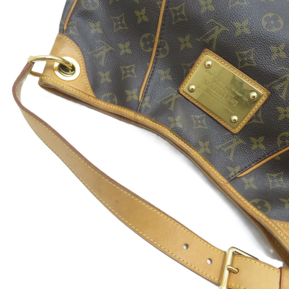 Louis Vuitton Galleria PM Monogram Shoulder Bag Canvas Brown — view 8