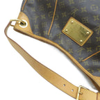 Louis Vuitton Galleria PM Monogram Shoulder Bag Canvas Brown — view 8