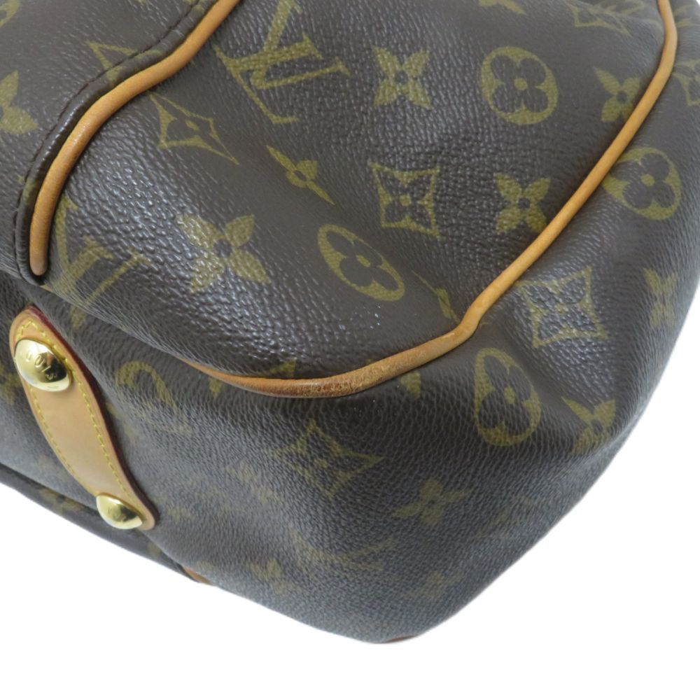 Louis Vuitton Galleria PM Monogram Shoulder Bag Canvas Brown — view 6