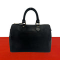 Louis Vuitton Vintage Speedy 25 Epi Leather Mini Boston Bag Noir