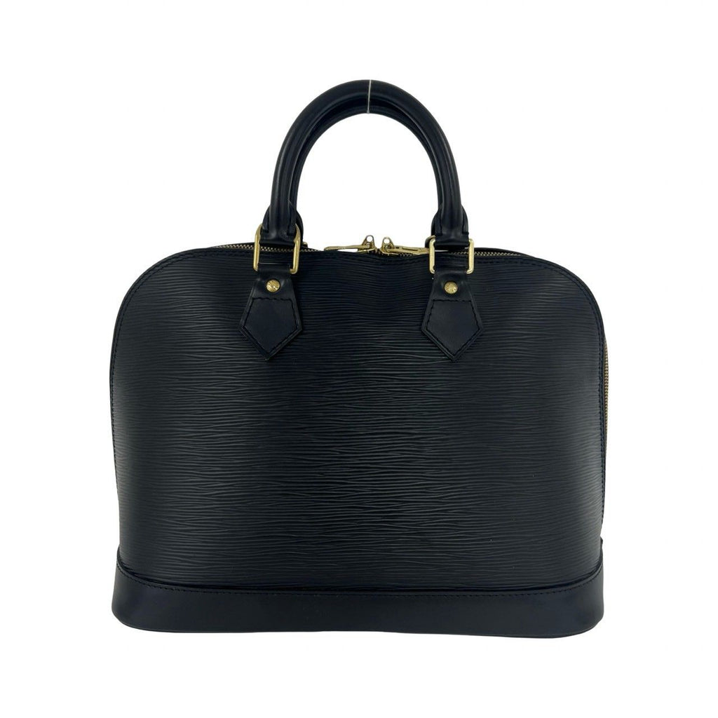 Louis Vuitton Vintage Alma Epi Leather Mini Boston Bag Noir Black — view 3