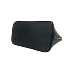 Louis Vuitton Vintage Alma Epi Leather Mini Boston Bag Noir Black — view 8
