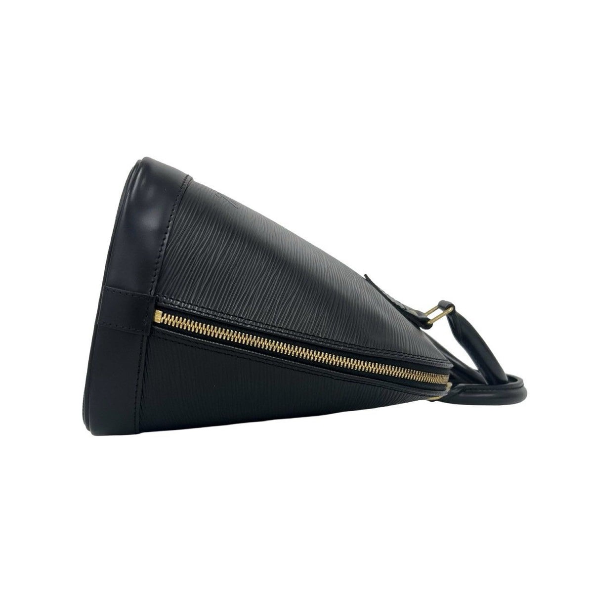 Louis Vuitton Vintage Alma Epi Leather Mini Boston Bag Noir Black — view 6