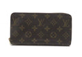 Louis Vuitton Zippy Wallet Monogram Long Canvas Brown