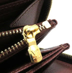 Louis Vuitton Zippy Wallet Monogram Long Canvas Brown — view 6
