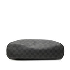 Louis Vuitton Damier Graphite Mick MM Black Leather Crossbody Shoulder Bag — view 3