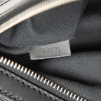 Louis Vuitton Damier Graphite Mick MM Black Leather Crossbody Shoulder Bag — view 6