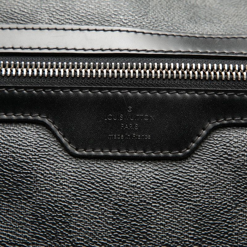 Louis Vuitton Damier Graphite Mick MM Black Leather Crossbody Shoulder Bag — view 5