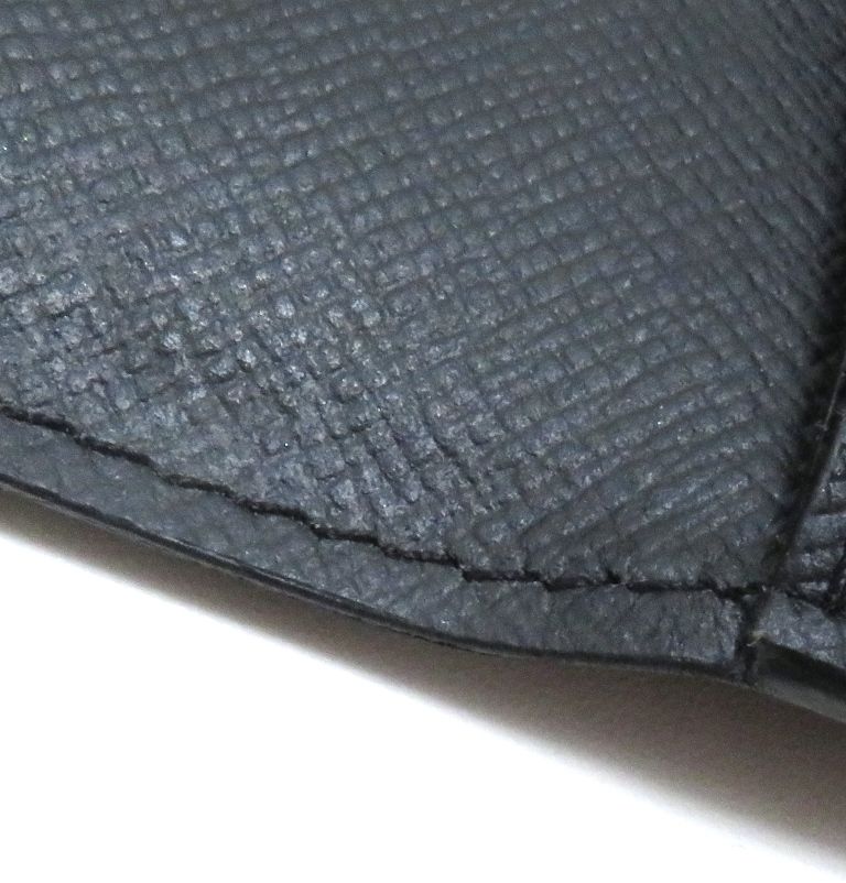 Louis Vuitton Portefeuille Brazza Monogram Eclipse Gray Wallet Black Stamp Boys' — view 5