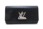 Louis Vuitton Portefeuille Twist Epi Noir Wallet