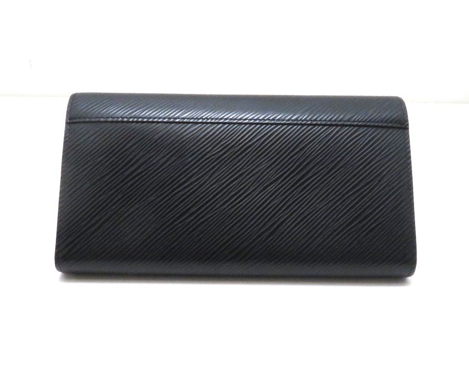 Louis Vuitton Portefeuille Twist Epi Noir Wallet — view 3