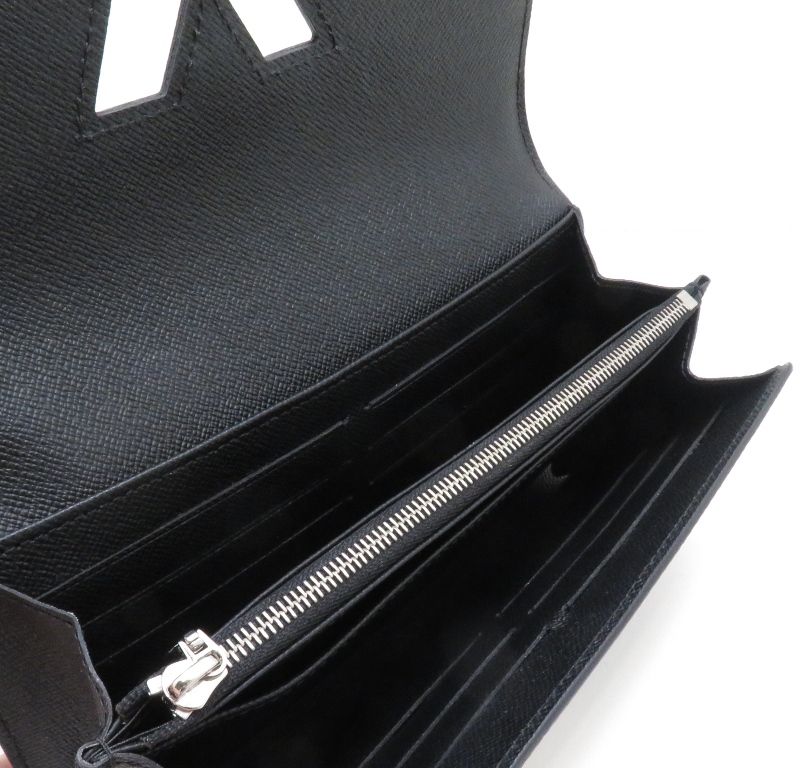 Louis Vuitton Portefeuille Twist Epi Noir Wallet — view 5