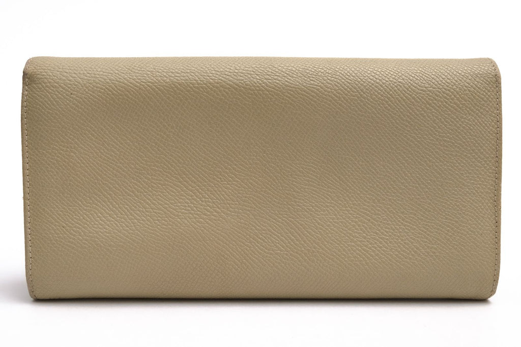 Loewe Wallet Leather Beige Anagram Continental with Coin Purse Bifold — view 2