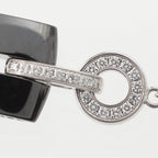 Chanel Ultra Diamond Ceramic Bracelet 18K White Gold Black — view 5