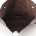 Celine Calfskin Clutch Brown — view 4