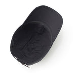 Chanel Cotton Metal CC Logo Cap Hat Black White — view 5