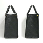 Louis Vuitton On The Go PM Noir Monogram Empreinte Tote Bag 2-Way — view 3