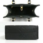 Louis Vuitton On The Go PM Noir Monogram Empreinte Tote Bag 2-Way — view 4