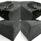 Louis Vuitton On The Go PM Noir Monogram Empreinte Tote Bag 2-Way — view 8