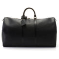 Louis Vuitton Keepall 55 Epi Noir Boston Bag