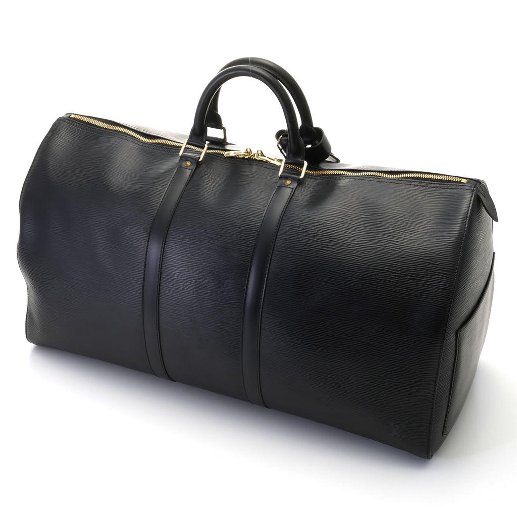 Louis Vuitton Keepall 55 Epi Noir Boston Bag — view 2