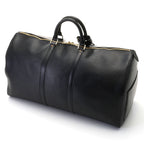 Louis Vuitton Keepall 55 Epi Noir Boston Bag — view 2