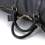 Louis Vuitton Keepall 55 Epi Noir Boston Bag — view 4