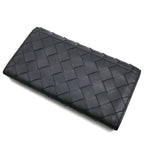 Bottega Veneta Intrecciato Billfold Wallet Black — view 2