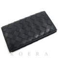 Bottega Veneta Intrecciato Billfold Wallet Black