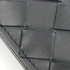 Bottega Veneta Intrecciato Billfold Wallet Black — view 7