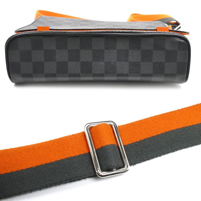Louis Vuitton District PM Shoulder Bag Graphite — view 3