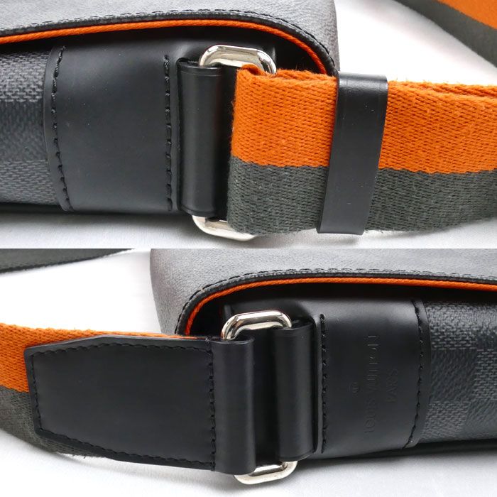 Louis Vuitton District PM Shoulder Bag Graphite — view 7