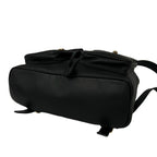 Gucci Vintage Bamboo Leather Backpack Black — view 8