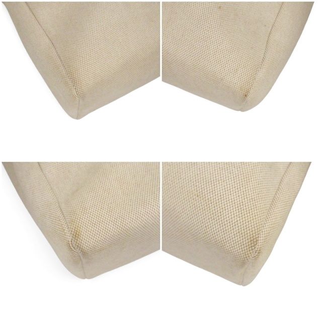 Hermes Herbag Cabas GM Tote Bag Toile H Replacement Beige — view 5